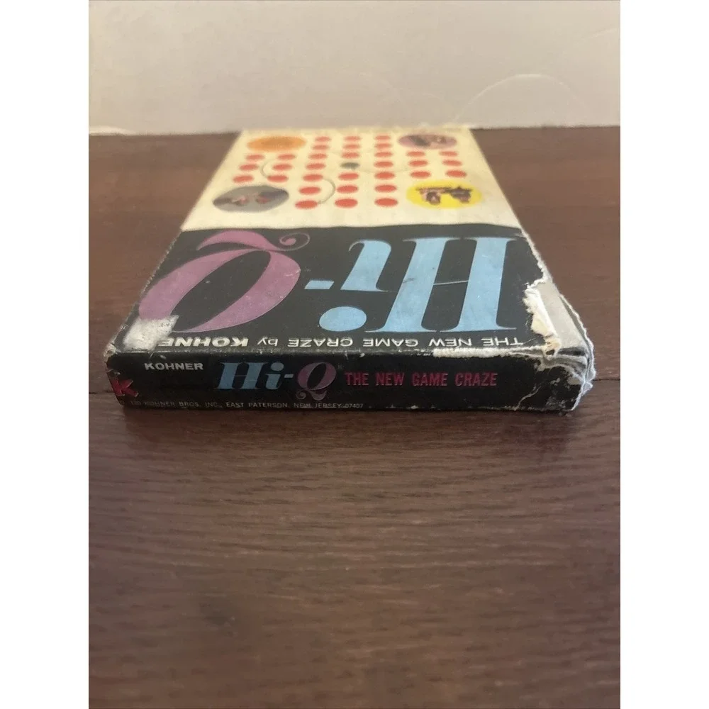 Vintage Hi-Q Puzzle Game‎ by Kohner for Entire Family Missing Brain Buster